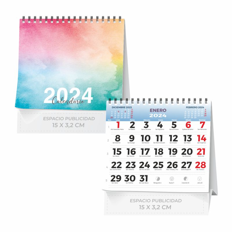 CALENDARIO SOBREMESA WIRE-O MIDI