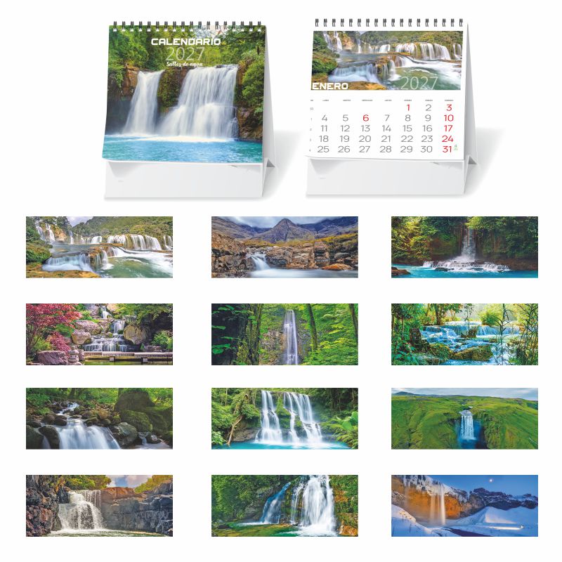 CALENDARIO SOBREMESA WIRE-O MIDI