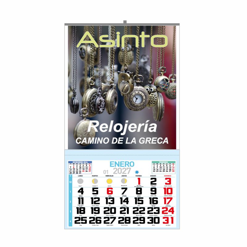 CALENDARIO ESPECIAL PARED 33,5 CMS.