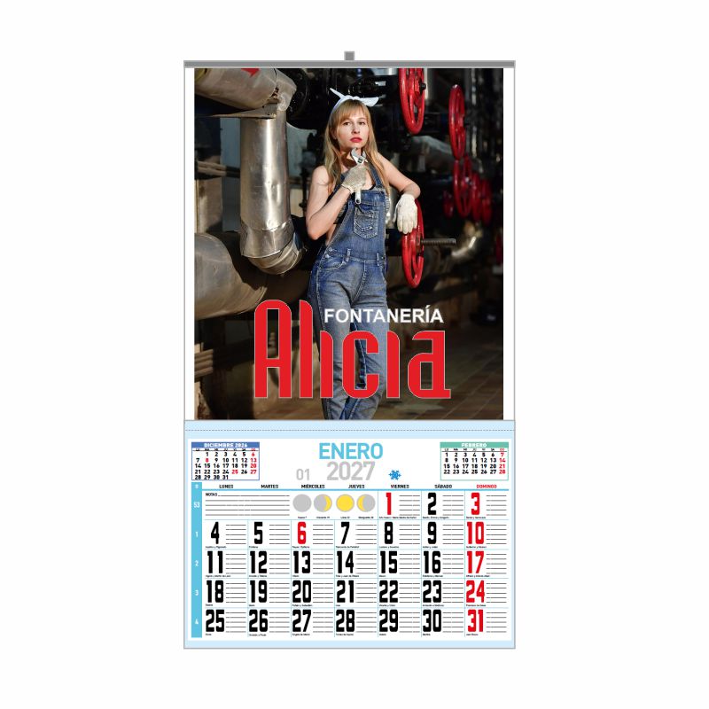 CALENDARIO ESPECIAL PARED 33,5 CMS.