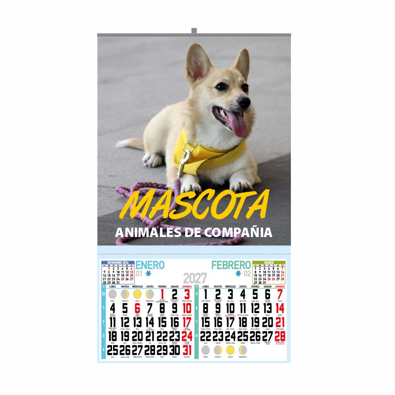 CALENDARIO ESPECIAL PARED 23,5 CMS.