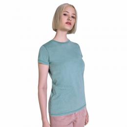CAMISETA MUJER ACABADO LAVADO ÁCIDO
