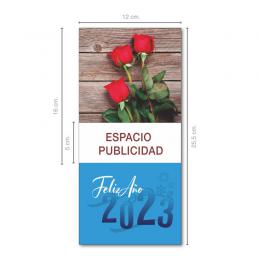 CALENDARIO CON IMAN PARA NEVERA