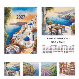 CALENDARIO DE PARED TRIMESTRAL