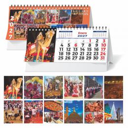 CALENDARIO SOBREMESA WIRE-O
