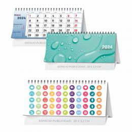 CALENDARIO SOBREMESA WIRE-O