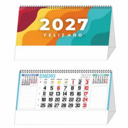 CALENDARIO SOBREMESA WIRE-O