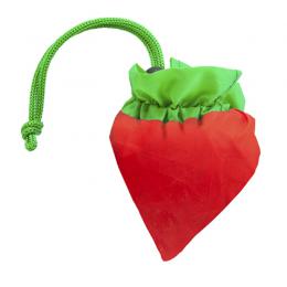 BOLSA DE LA COMPRA PLEGABLE (FRESA)